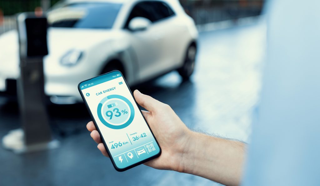 EV Car Charging with Phone App